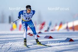 06.02.2021, Ulricehamn, Sweden (SWE): Gustav Kvarnbrink (SWE) - FIS world cup cross-country, individual sprint, Ulricehamn (SWE). www.nordicfocus.com. © Thibaut/NordicFocus. Every downloaded picture is fee-liable.