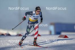 06.02.2021, Ulricehamn, Sweden (SWE): Alayna Sonnesyn (USA) - FIS world cup cross-country, individual sprint, Ulricehamn (SWE). www.nordicfocus.com. © Thibaut/NordicFocus. Every downloaded picture is fee-liable.