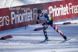 06.02.2021, Ulricehamn, Sweden (SWE): Simeon Hamilton (USA) - FIS world cup cross-country, individual sprint, Ulricehamn (SWE). www.nordicfocus.com. © Thibaut/NordicFocus. Every downloaded picture is fee-liable.