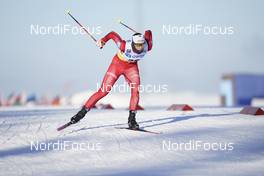 06.02.2021, Ulricehamn, Sweden (SWE): Maria Nordstroem (SWE) - FIS world cup cross-country, individual sprint, Ulricehamn (SWE). www.nordicfocus.com. © Thibaut/NordicFocus. Every downloaded picture is fee-liable.