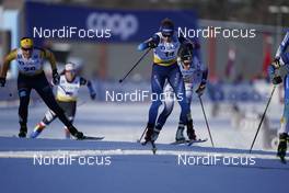 06.02.2021, Ulricehamn, Sweden (SWE): Coletta Rydzek (GER), Laurien Van Der Graaff (SUI), (l-r)  - FIS world cup cross-country, individual sprint, Ulricehamn (SWE). www.nordicfocus.com. © Thibaut/NordicFocus. Every downloaded picture is fee-liable.