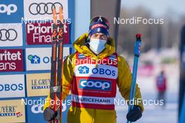 06.02.2021, Ulricehamn, Sweden (SWE): Federico Pellegrino (ITA) - FIS world cup cross-country, individual sprint, Ulricehamn (SWE). www.nordicfocus.com. © Thibaut/NordicFocus. Every downloaded picture is fee-liable.