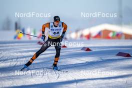 06.02.2021, Ulricehamn, Sweden (SWE): Hugo Jacobsson (SWE) - FIS world cup cross-country, individual sprint, Ulricehamn (SWE). www.nordicfocus.com. © Thibaut/NordicFocus. Every downloaded picture is fee-liable.