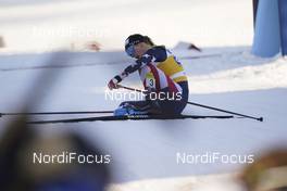 06.02.2021, Ulricehamn, Sweden (SWE): Jessie Diggins (USA) - FIS world cup cross-country, individual sprint, Ulricehamn (SWE). www.nordicfocus.com. © Thibaut/NordicFocus. Every downloaded picture is fee-liable.