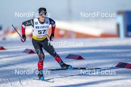 06.02.2021, Ulricehamn, Sweden (SWE): Pierre Grall-Johnson (CAN) - FIS world cup cross-country, individual sprint, Ulricehamn (SWE). www.nordicfocus.com. © Thibaut/NordicFocus. Every downloaded picture is fee-liable.