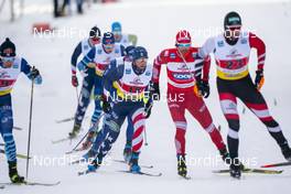 07.02.2021, Ulricehamn, Sweden (SWE): Simeon Hamilton (USA) - FIS world cup cross-country, team sprint, Ulricehamn (SWE). www.nordicfocus.com. © Thibaut/NordicFocus. Every downloaded picture is fee-liable.