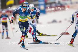 07.02.2021, Ulricehamn, Sweden (SWE): Jessie Diggins (USA) - FIS world cup cross-country, team sprint, Ulricehamn (SWE). www.nordicfocus.com. © Thibaut/NordicFocus. Every downloaded picture is fee-liable.