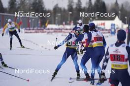 07.02.2021, Ulricehamn, Sweden (SWE): Roman Furger (SUI) - FIS world cup cross-country, team sprint, Ulricehamn (SWE). www.nordicfocus.com. © Thibaut/NordicFocus. Every downloaded picture is fee-liable.