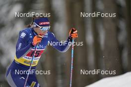 07.02.2021, Ulricehamn, Sweden (SWE): Greta Laurent (ITA) - FIS world cup cross-country, team sprint, Ulricehamn (SWE). www.nordicfocus.com. © Thibaut/NordicFocus. Every downloaded picture is fee-liable.