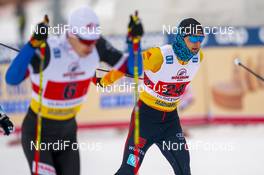 07.02.2021, Ulricehamn, Sweden (SWE): Maxim Cervinka (GER) - FIS world cup cross-country, team sprint, Ulricehamn (SWE). www.nordicfocus.com. © Thibaut/NordicFocus. Every downloaded picture is fee-liable.