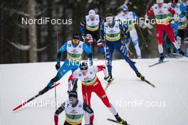 07.02.2021, Ulricehamn, Sweden (SWE): Valentin Chauvin (FRA) - FIS world cup cross-country, team sprint, Ulricehamn (SWE). www.nordicfocus.com. © Thibaut/NordicFocus. Every downloaded picture is fee-liable.