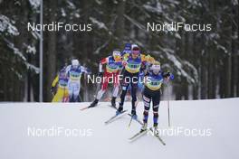 07.02.2021, Ulricehamn, Sweden (SWE): Katerina Razymova (CZE), Sofie Krehl (GER), (l-r)  - FIS world cup cross-country, team sprint, Ulricehamn (SWE). www.nordicfocus.com. © Thibaut/NordicFocus. Every downloaded picture is fee-liable.