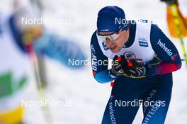 07.02.2021, Ulricehamn, Sweden (SWE): Erwan Kaeser (SUI) - FIS world cup cross-country, team sprint, Ulricehamn (SWE). www.nordicfocus.com. © Thibaut/NordicFocus. Every downloaded picture is fee-liable.