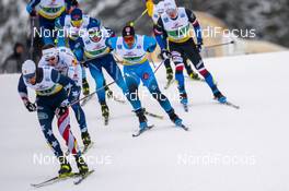 07.02.2021, Ulricehamn, Sweden (SWE): Richard Jouve (FRA) - FIS world cup cross-country, team sprint, Ulricehamn (SWE). www.nordicfocus.com. © Thibaut/NordicFocus. Every downloaded picture is fee-liable.