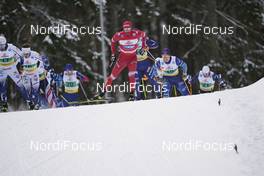 07.02.2021, Ulricehamn, Sweden (SWE): Gleb Retivykh (RUS) - FIS world cup cross-country, team sprint, Ulricehamn (SWE). www.nordicfocus.com. © Thibaut/NordicFocus. Every downloaded picture is fee-liable.