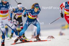 07.02.2021, Ulricehamn, Sweden (SWE): Laurien Van Der Graaff (SUI) - FIS world cup cross-country, team sprint, Ulricehamn (SWE). www.nordicfocus.com. © Thibaut/NordicFocus. Every downloaded picture is fee-liable.