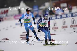 07.02.2021, Ulricehamn, Sweden (SWE): Richard Jouve (FRA) - FIS world cup cross-country, team sprint, Ulricehamn (SWE). www.nordicfocus.com. © Thibaut/NordicFocus. Every downloaded picture is fee-liable.