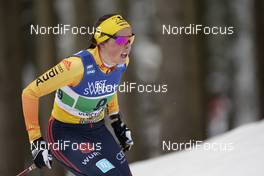 07.02.2021, Ulricehamn, Sweden (SWE): Coletta Rydzek (GER) - FIS world cup cross-country, team sprint, Ulricehamn (SWE). www.nordicfocus.com. © Thibaut/NordicFocus. Every downloaded picture is fee-liable.