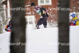 07.02.2021, Ulricehamn, Sweden (SWE): Benjamin Moser (AUT) - FIS world cup cross-country, team sprint, Ulricehamn (SWE). www.nordicfocus.com. © Thibaut/NordicFocus. Every downloaded picture is fee-liable.