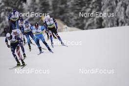 07.02.2021, Ulricehamn, Sweden (SWE): Richard Jouve (FRA), Roman Furger (SUI), (l-r)  - FIS world cup cross-country, team sprint, Ulricehamn (SWE). www.nordicfocus.com. © Thibaut/NordicFocus. Every downloaded picture is fee-liable.