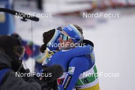 07.02.2021, Ulricehamn, Sweden (SWE): Anamarija Lampic (SLO), Eva Urevc (SLO), (l-r)  - FIS world cup cross-country, team sprint, Ulricehamn (SWE). www.nordicfocus.com. © Thibaut/NordicFocus. Every downloaded picture is fee-liable.