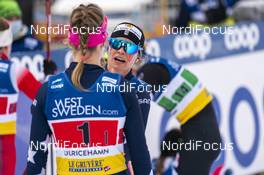 07.02.2021, Ulricehamn, Sweden (SWE): Jessie Diggins (USA) - FIS world cup cross-country, team sprint, Ulricehamn (SWE). www.nordicfocus.com. © Thibaut/NordicFocus. Every downloaded picture is fee-liable.