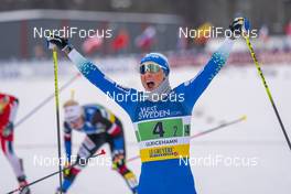 07.02.2021, Ulricehamn, Sweden (SWE): Anamarija Lampic (SLO) - FIS world cup cross-country, team sprint, Ulricehamn (SWE). www.nordicfocus.com. © Thibaut/NordicFocus. Every downloaded picture is fee-liable.