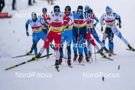 07.02.2021, Ulricehamn, Sweden (SWE): Sindre Bjoernestad Skar (NOR) - FIS world cup cross-country, team sprint, Ulricehamn (SWE). www.nordicfocus.com. © Thibaut/NordicFocus. Every downloaded picture is fee-liable.