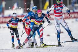 07.02.2021, Ulricehamn, Sweden (SWE): Sadie Maubet Bjornsen (USA) - FIS world cup cross-country, team sprint, Ulricehamn (SWE). www.nordicfocus.com. © Thibaut/NordicFocus. Every downloaded picture is fee-liable.