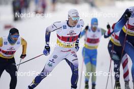 07.02.2021, Ulricehamn, Sweden (SWE): Marcus Grate (SWE) - FIS world cup cross-country, team sprint, Ulricehamn (SWE). www.nordicfocus.com. © Thibaut/NordicFocus. Every downloaded picture is fee-liable.