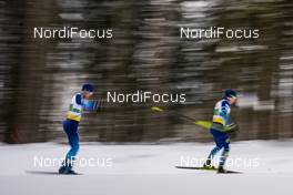 07.02.2021, Ulricehamn, Sweden (SWE): Lauri Vuorinen (FIN) - FIS world cup cross-country, team sprint, Ulricehamn (SWE). www.nordicfocus.com. © Thibaut/NordicFocus. Every downloaded picture is fee-liable.