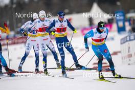 07.02.2021, Ulricehamn, Sweden (SWE): Francesco De Fabiani (ITA) - FIS world cup cross-country, team sprint, Ulricehamn (SWE). www.nordicfocus.com. © Thibaut/NordicFocus. Every downloaded picture is fee-liable.