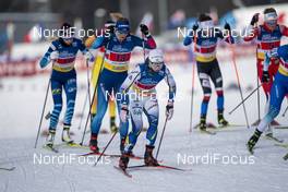 07.02.2021, Ulricehamn, Sweden (SWE): Jonna Sundling (SWE) - FIS world cup cross-country, team sprint, Ulricehamn (SWE). www.nordicfocus.com. © Thibaut/NordicFocus. Every downloaded picture is fee-liable.