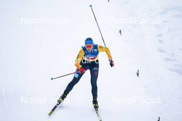 07.02.2021, Ulricehamn, Sweden (SWE): Nadine Herrmann (GER) - FIS world cup cross-country, team sprint, Ulricehamn (SWE). www.nordicfocus.com. © Thibaut/NordicFocus. Every downloaded picture is fee-liable.