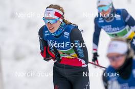 07.02.2021, Ulricehamn, Sweden (SWE): Dahria Beatty (CAN) - FIS world cup cross-country, team sprint, Ulricehamn (SWE). www.nordicfocus.com. © Thibaut/NordicFocus. Every downloaded picture is fee-liable.