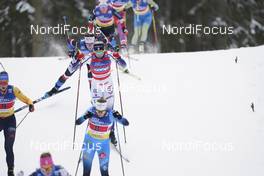 07.02.2021, Ulricehamn, Sweden (SWE): Maja Dahlqvist (SWE) - FIS world cup cross-country, team sprint, Ulricehamn (SWE). www.nordicfocus.com. © Thibaut/NordicFocus. Every downloaded picture is fee-liable.