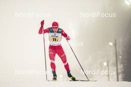 24.01.2021, Lahti Finland (FIN): Andrey Melnichenko (RUS) - FIS world cup cross-country, 4x10km men, Lahti (FIN). www.nordicfocus.com. © Modica/NordicFocus. Every downloaded picture is fee-liable.