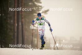 24.01.2021, Lahti Finland (FIN): Fredrik Andersson (SWE) - FIS world cup cross-country, 4x10km men, Lahti (FIN). www.nordicfocus.com. © Modica/NordicFocus. Every downloaded picture is fee-liable.