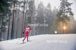 24.01.2021, Lahti Finland (FIN): Evgeniy Belov (RUS) - FIS world cup cross-country, 4x10km men, Lahti (FIN). www.nordicfocus.com. © Modica/NordicFocus. Every downloaded picture is fee-liable.