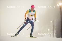 24.01.2021, Lahti Finland (FIN): Florian Notz (GER) - FIS world cup cross-country, 4x10km men, Lahti (FIN). www.nordicfocus.com. © Modica/NordicFocus. Every downloaded picture is fee-liable.