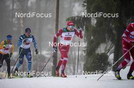 24.01.2021, Lahti Finland (FIN): Ilia Semikov (RUS) - FIS world cup cross-country, 4x10km men, Lahti (FIN). www.nordicfocus.com. © Modica/NordicFocus. Every downloaded picture is fee-liable.
