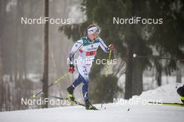 24.01.2021, Lahti Finland (FIN): Bjoern Sandstroem (SWE) - FIS world cup cross-country, 4x10km men, Lahti (FIN). www.nordicfocus.com. © Modica/NordicFocus. Every downloaded picture is fee-liable.