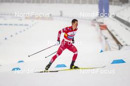 24.01.2021, Lahti Finland (FIN): Denis Spitsov (RUS) - FIS world cup cross-country, 4x10km men, Lahti (FIN). www.nordicfocus.com. © Modica/NordicFocus. Every downloaded picture is fee-liable.