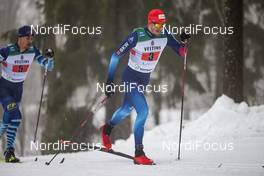 24.01.2021, Lahti Finland (FIN): Jonas Baumann (SUI) - FIS world cup cross-country, 4x10km men, Lahti (FIN). www.nordicfocus.com. © Modica/NordicFocus. Every downloaded picture is fee-liable.