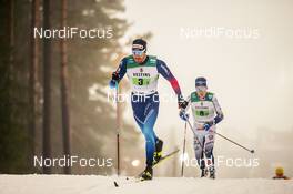 24.01.2021, Lahti Finland (FIN): Dario Cologna (SUI) - FIS world cup cross-country, 4x10km men, Lahti (FIN). www.nordicfocus.com. © Modica/NordicFocus. Every downloaded picture is fee-liable.