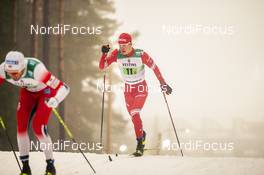 24.01.2021, Lahti Finland (FIN): Ivan Yakimushkin (RUS) - FIS world cup cross-country, 4x10km men, Lahti (FIN). www.nordicfocus.com. © Modica/NordicFocus. Every downloaded picture is fee-liable.