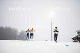 24.01.2021, Lahti Finland (FIN): Anne Kylloenen (FIN), Katharina Hennig (GER), (l-r)  - FIS world cup cross-country, 4x5km women, Lahti (FIN). www.nordicfocus.com. © Modica/NordicFocus. Every downloaded picture is fee-liable.
