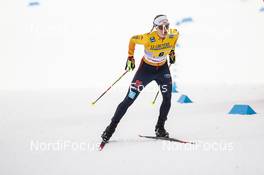 24.01.2021, Lahti Finland (FIN): Victoria Carl (GER) - FIS world cup cross-country, 4x5km women, Lahti (FIN). www.nordicfocus.com. © Modica/NordicFocus. Every downloaded picture is fee-liable.