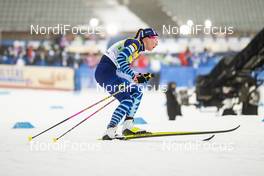 24.01.2021, Lahti Finland (FIN): Kerttu Niskanen (FIN) - FIS world cup cross-country, 4x5km women, Lahti (FIN). www.nordicfocus.com. © Modica/NordicFocus. Every downloaded picture is fee-liable.