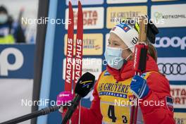 24.01.2021, Lahti Finland (FIN): Helene Marie Fossesholm (NOR) - FIS world cup cross-country, 4x5km women, Lahti (FIN). www.nordicfocus.com. © Vianney THIBAUT/NordicFocus. Every downloaded picture is fee-liable.